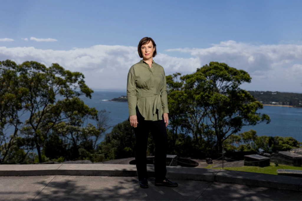 Outdoor portrait by water Mosman national trust